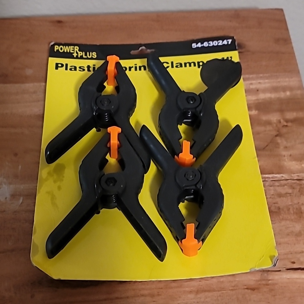 Plastic Spring Clamps